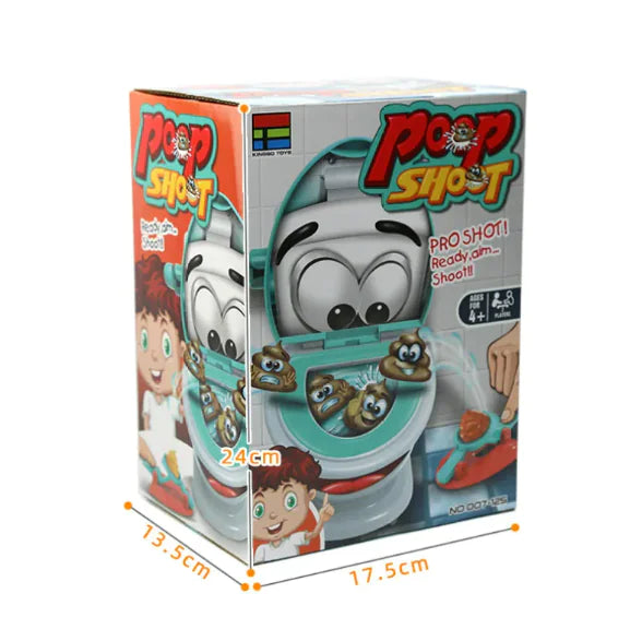 Toilet Shooting Poop Game
