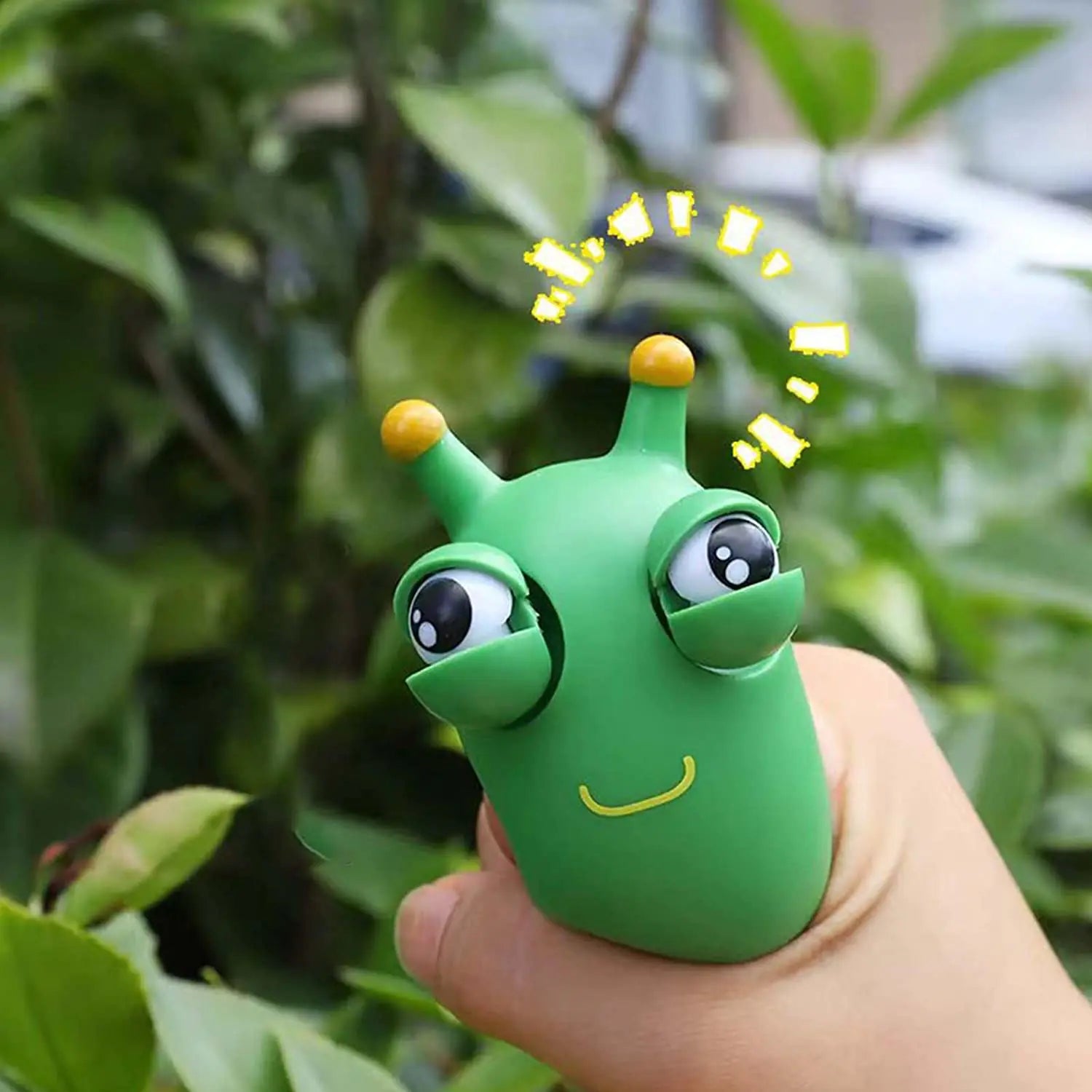 Funny Eyeball Burst Caterpillar Stress Relief Toy