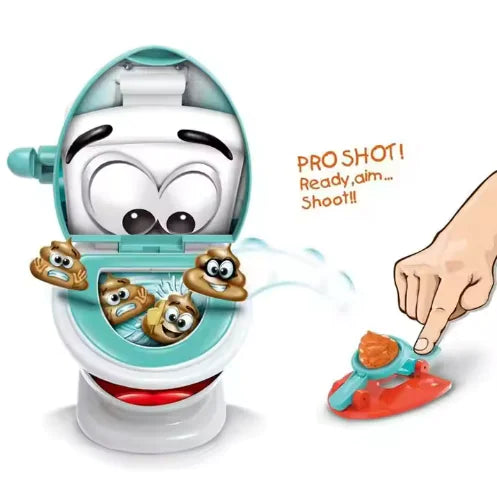 Toilet Shooting Poop Game