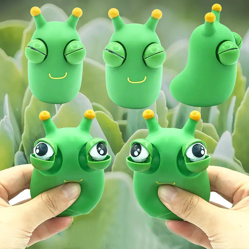 Funny Eyeball Burst Caterpillar Stress Relief Toy