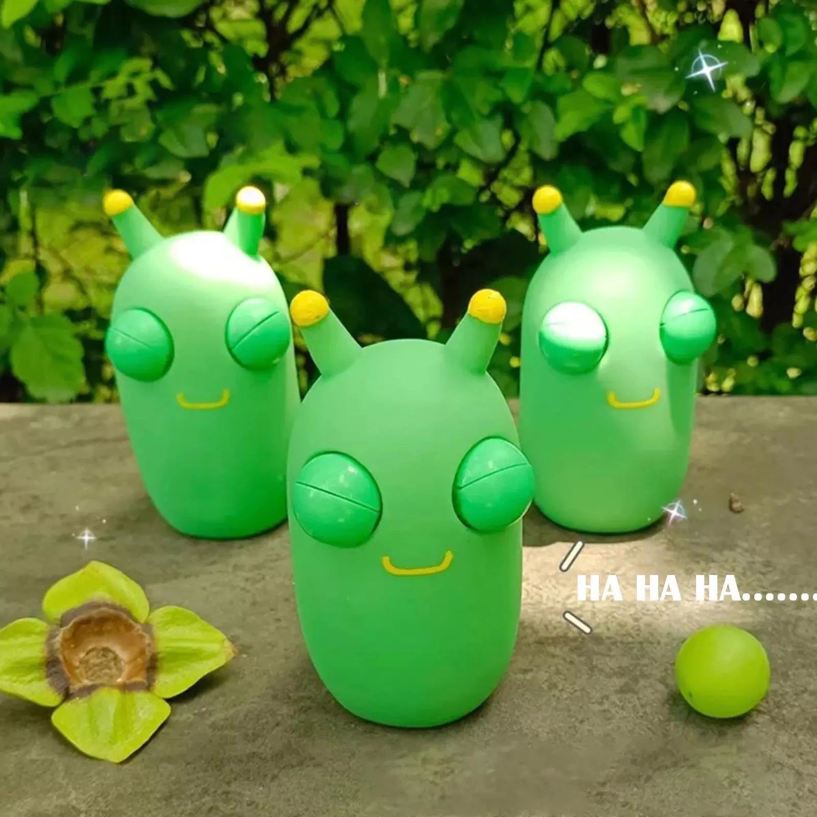 Funny Eyeball Burst Caterpillar Stress Relief Toy