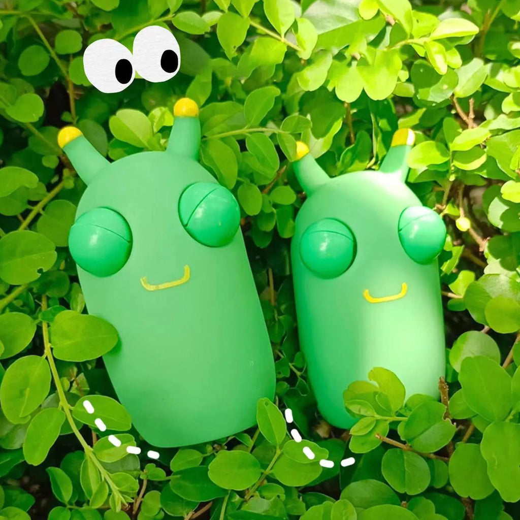 Funny Eyeball Burst Caterpillar Stress Relief Toy