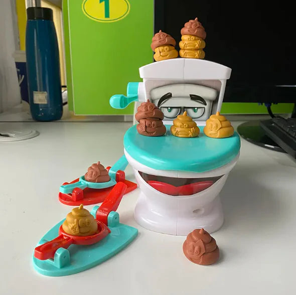 Toilet Shooting Poop Game